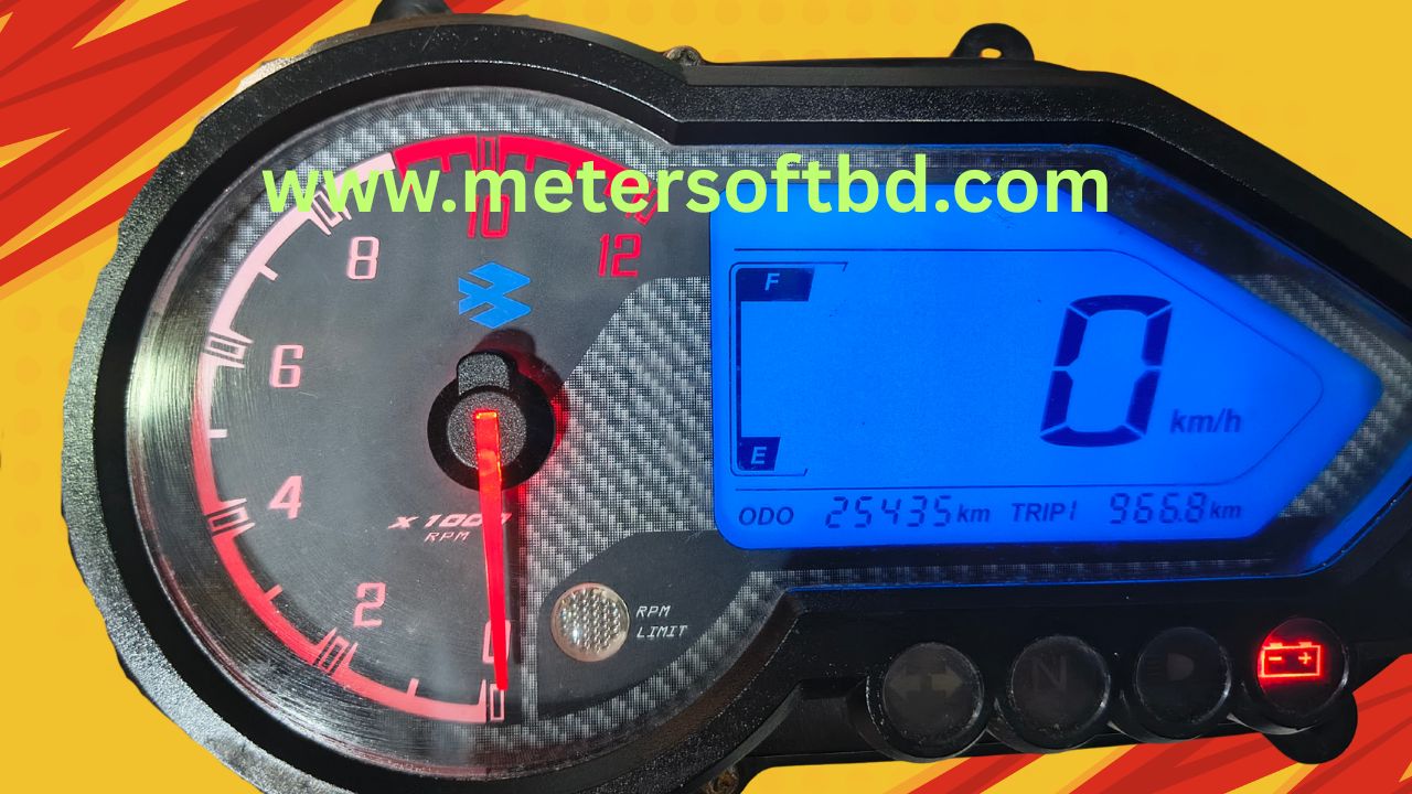 Bajaj Pulsar Twin Disc ABS Non ABS 24C01 Kilometer Software 10 KM - 24C01-T10