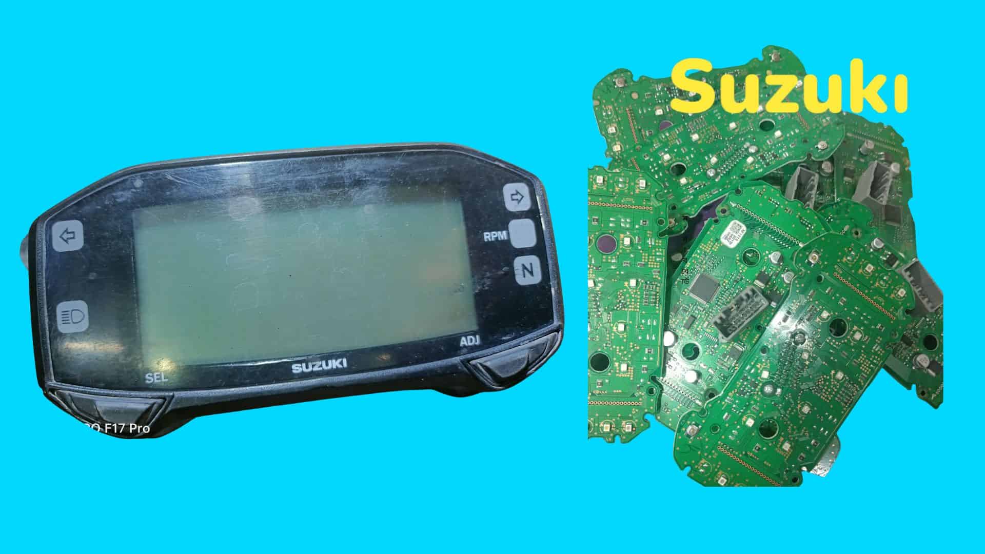 Suzuki Gixxer monotone non abs Meter Software